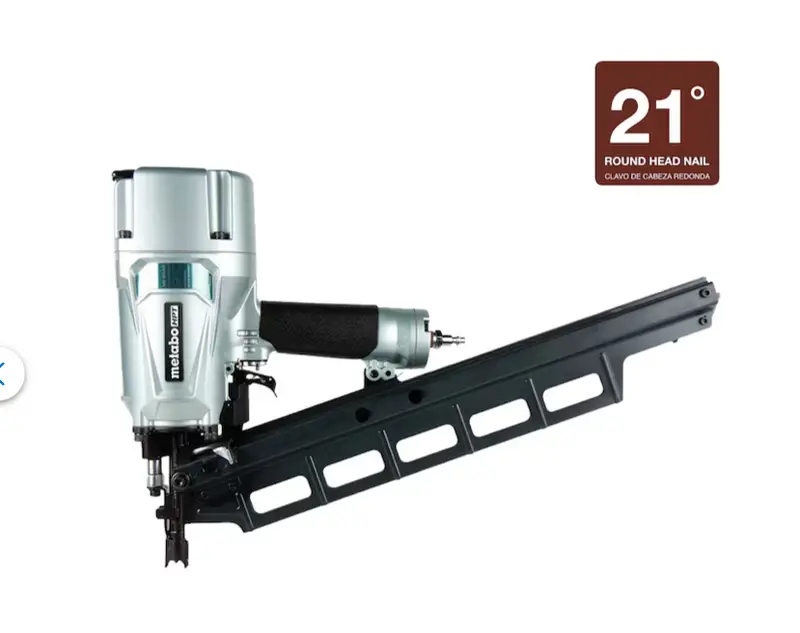 Metabo Hpt 21° 3-1/4" Strip Nail Gun – Nr83A5 1
