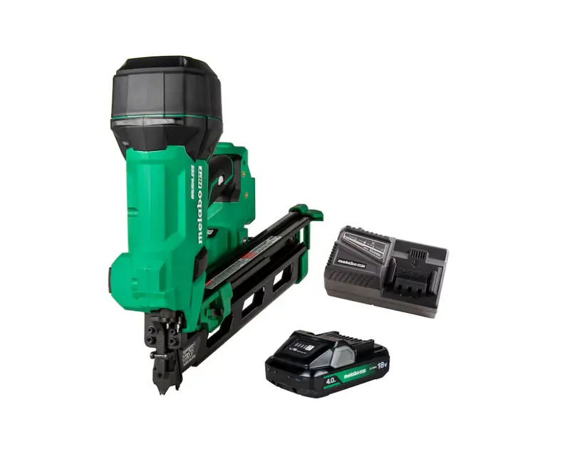 Metabo Hpt Multivolt 18V 21° Plastic Strip Framing Nailer Kit – 3-1/2" Capacity (Nr1890Dra) 1