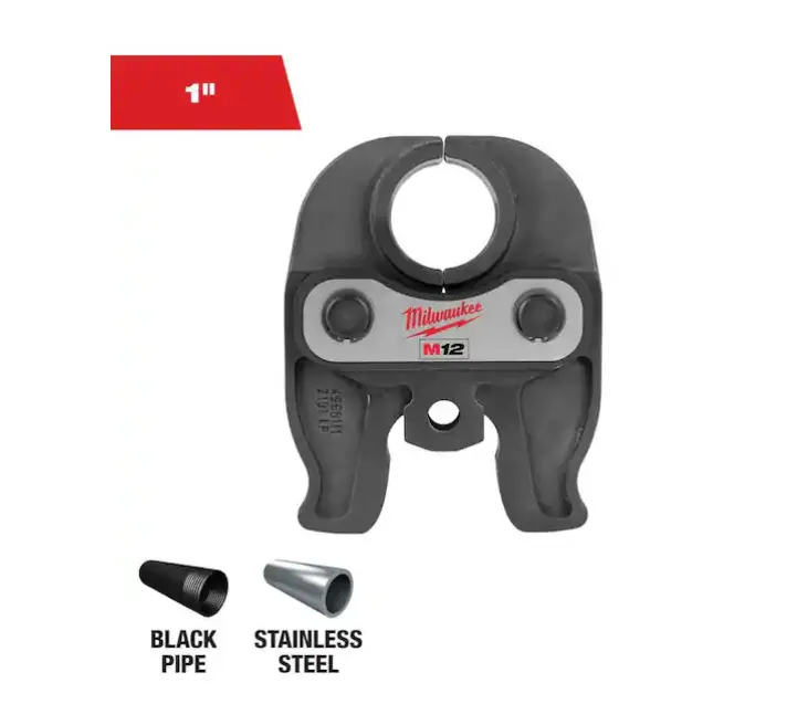 Milwaukee 1" Ips Press Tool Jaw For M12 Force Logic System (Jaw Only) 1