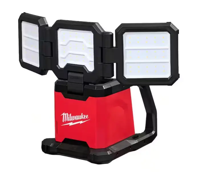 Milwaukee 2368-20 M18 Rover Dual-Power Triple-Panel Area Light – 4500 Lumens (Bare Tool) 1