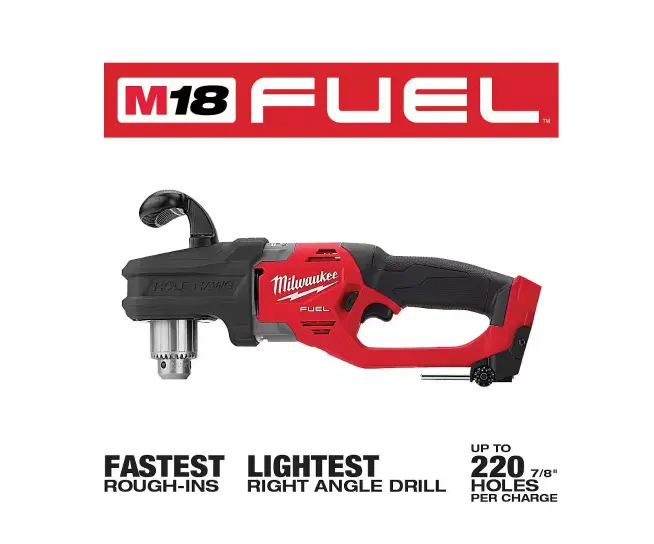Milwaukee 2807-20 M18 Fuel Gen Ii 1/2" Right Angle Drill – Bare Tool 1