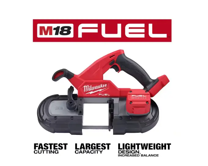 Milwaukee 2829-20 M18 Fuel 18V Compact Bandsaw – Bare Tool 1