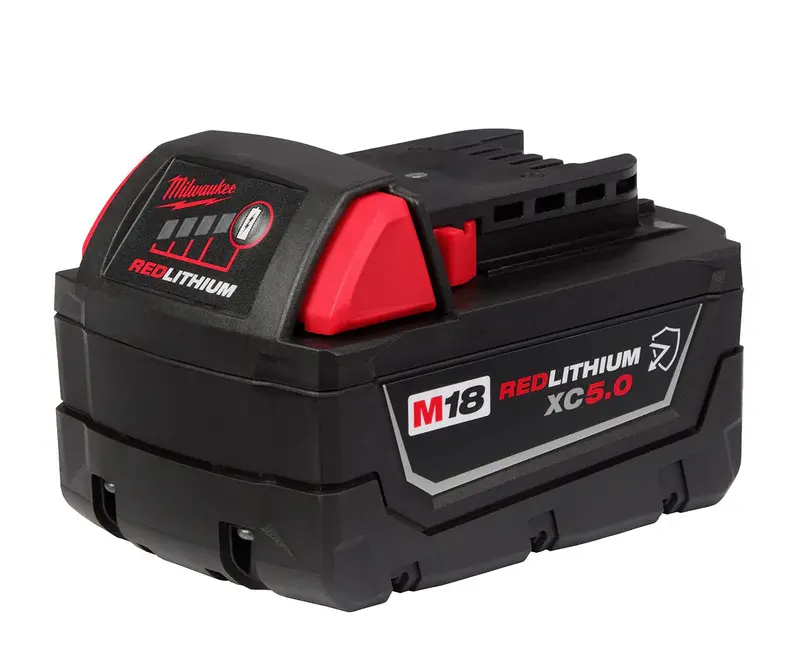 Milwaukee 48-11-1850 M18 5.0Ah Xc Oil-Resistant Lithium-Ion Battery 1