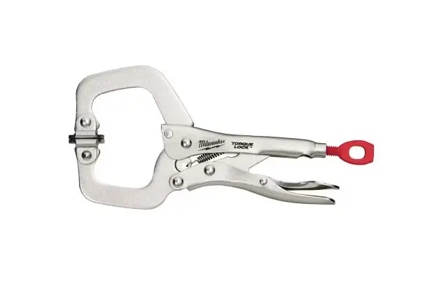 Milwaukee 48-22-3522 6" Torque Lock C-Clamp With Swivel Jaws 1