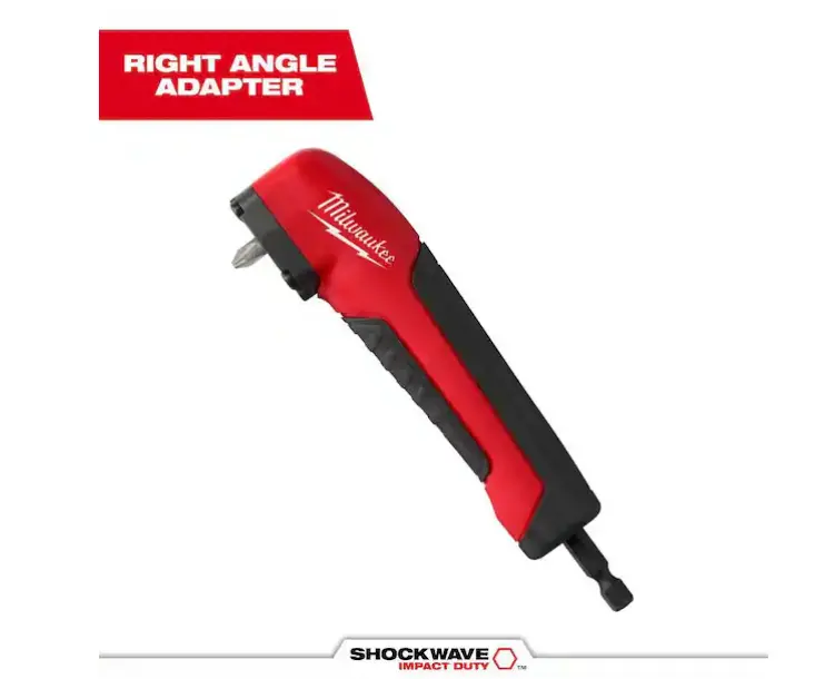 Milwaukee 48-32-2390 Shockwave Right-Angle Drill Adapter – Impact-Ready Extension Tool 1