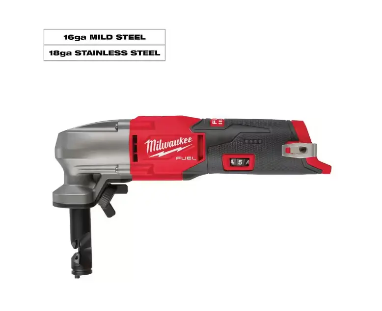 Milwaukee M12 Fuel 12V Variable-Speed 16-Gauge Nibbler – 2476-20 (Bare Tool) 1