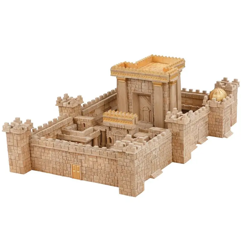 Mini Bricks Architectural Set: Temple Of Jerusalem Model 1