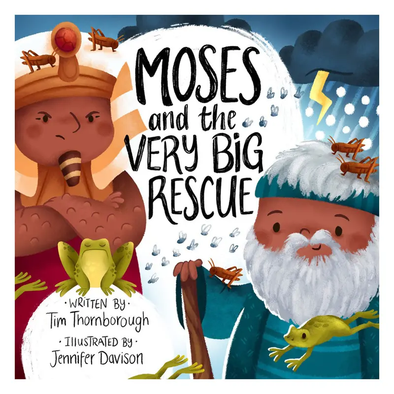 Moses And The Great Rescue: A Bible Storybook For Young Readers (Hardcover) 1