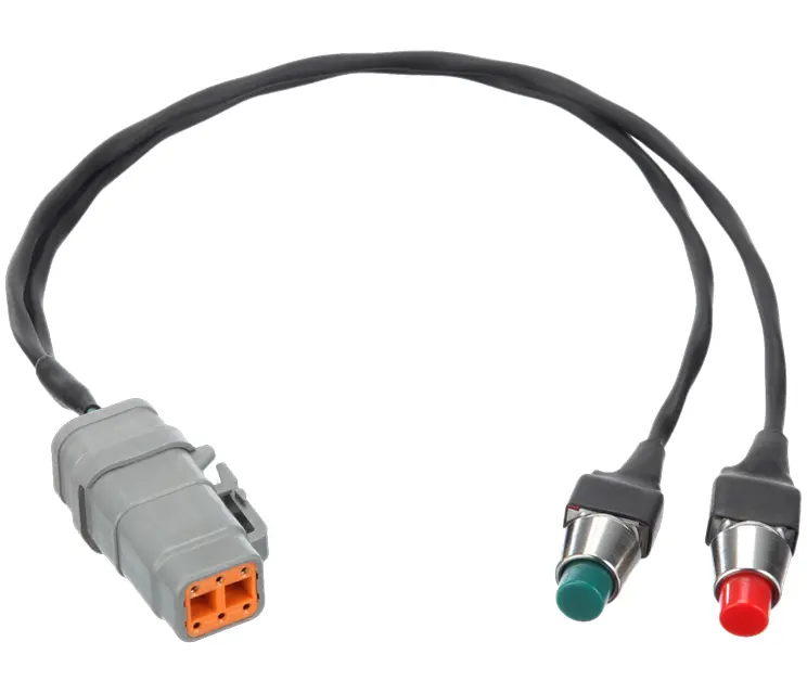 Motec Two-Button Switch Wiring Harness 1