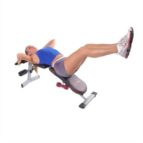 Multi-Position Fitness Bench – Adjustable Incline, Decline & Flat For Core Workouts 1