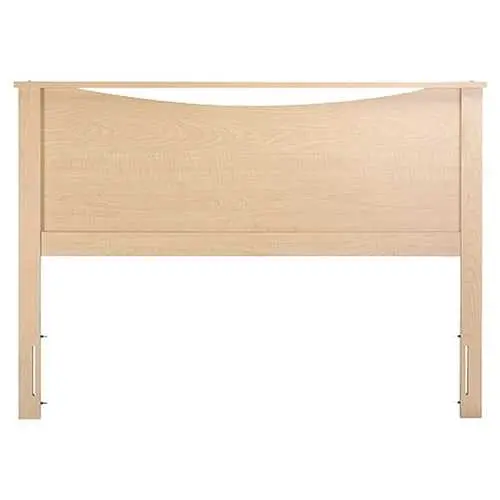 Natural Maple Full/Queen Headboard – Minimalist Wooden Design 1