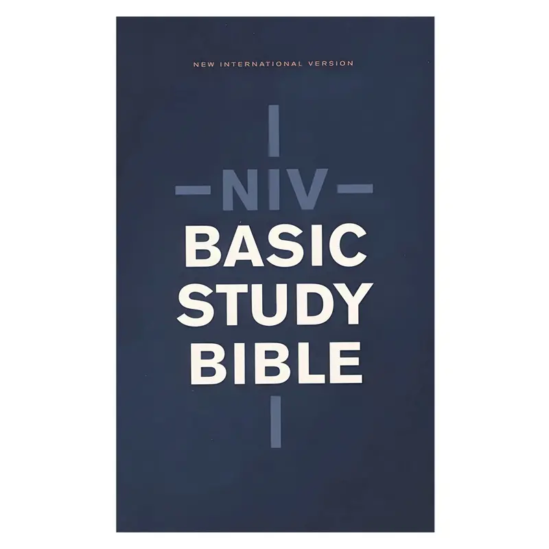 Niv Basic Study Bible – Economy Blue Edition (Red Letter) 1