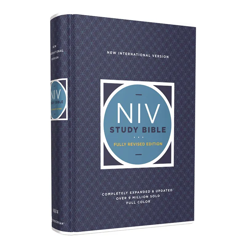 Niv Study Bible – Revised Edition, Red Letter, Comfort Print Hardcover 1
