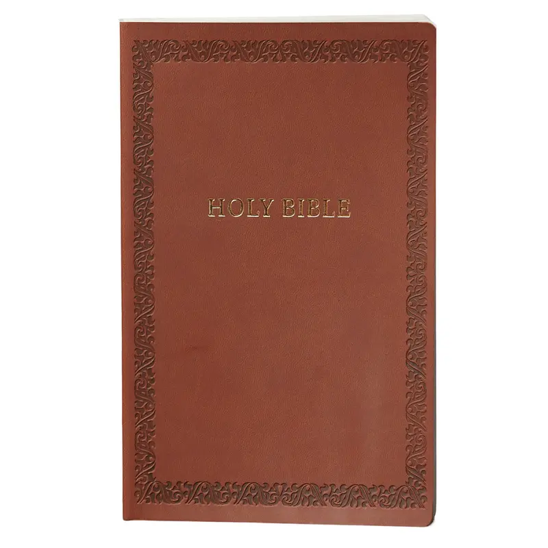 Nkjv Soft-Touch Brown Bible – Comfort Print, Imitation Leather Edition 1