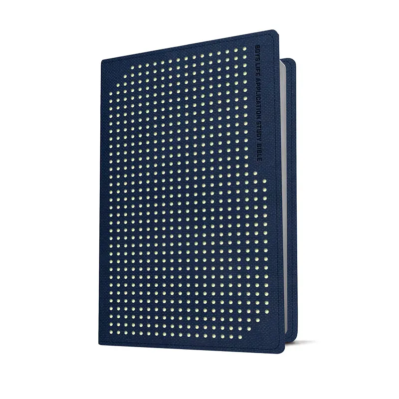 Nlt Boys’ Life Application Study Bible – Tutone Edition (Blue/Neon/Glow Imitation Leather) 2