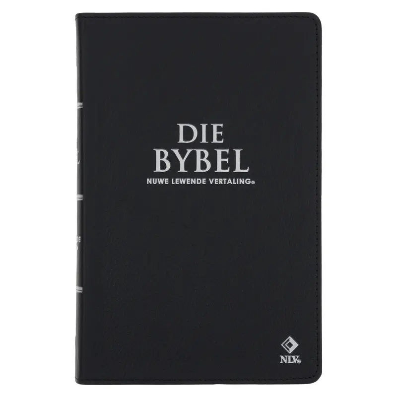 Nlv Black Genuine Leather Standard Bible 1