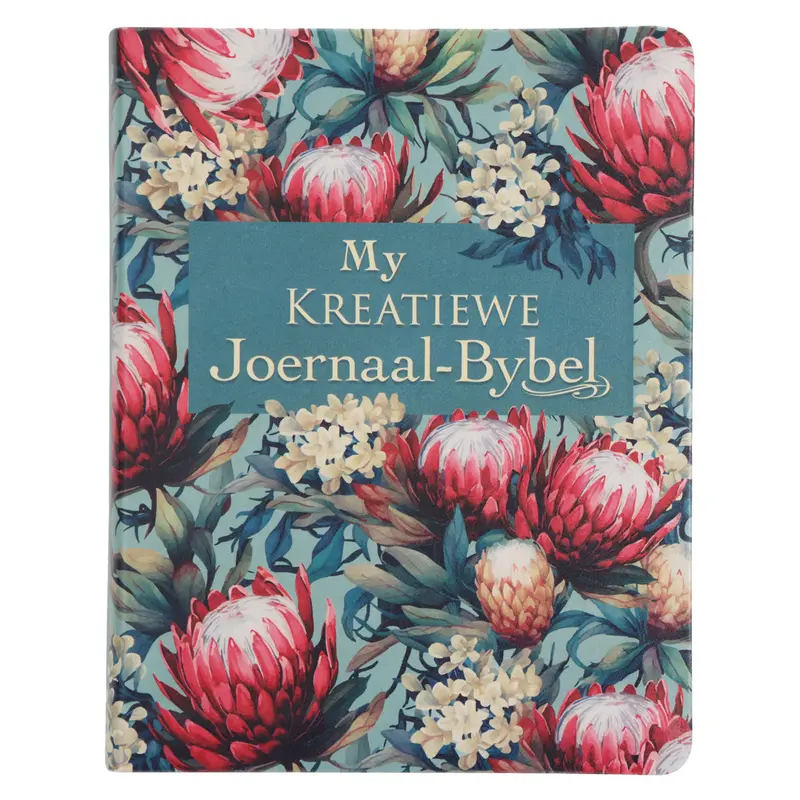 Nlv Proteas Art Leather Creative Journaling Bible 1