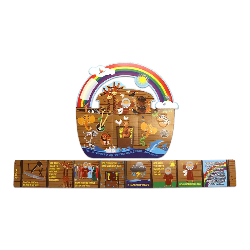 Noah’S Ark Tell-The-Story Sticker Craft Kit 1