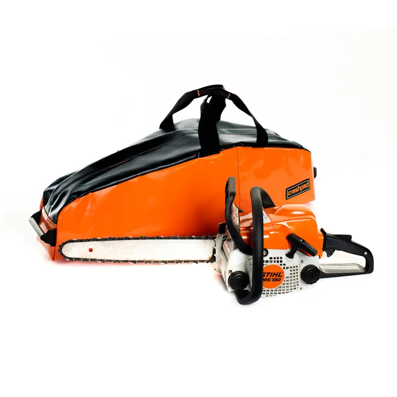 Orange Blast Chainsaw Carry Bag – Rugged Tool Transport 1