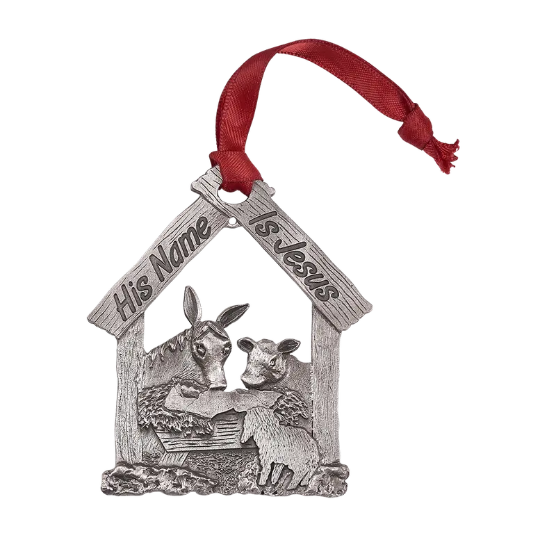 Ornaments Of Faith® Series – 'His Name Is Jesus' Christmas Ornament 1