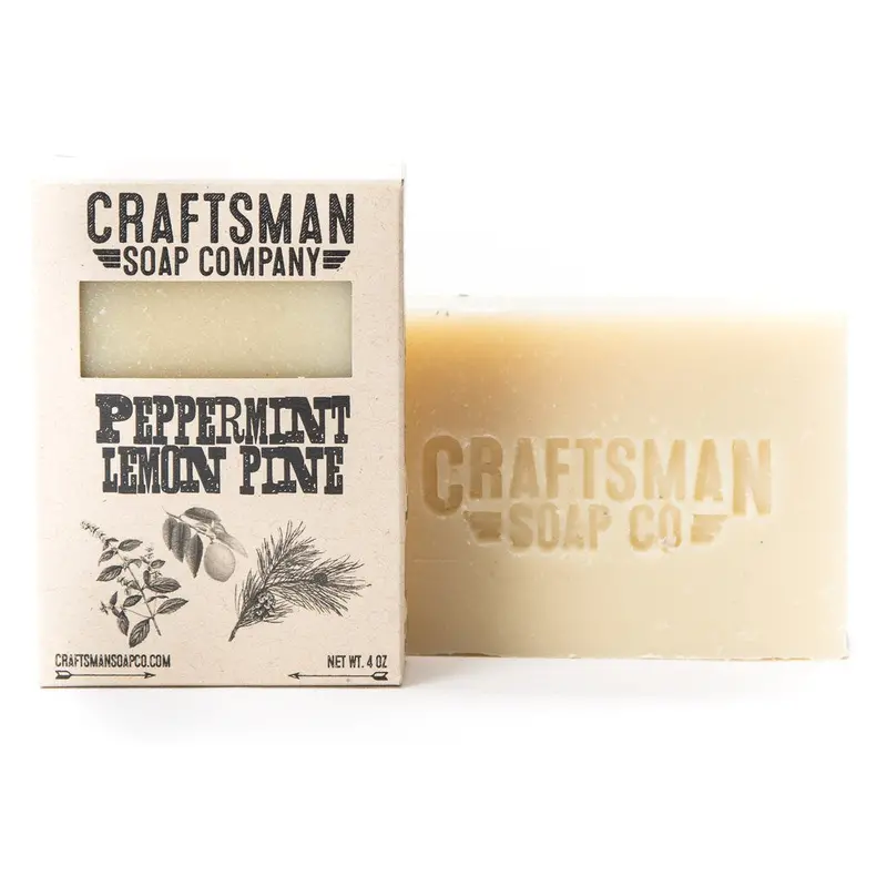 Peppermint, Lemon & Pine Bar Soap 1