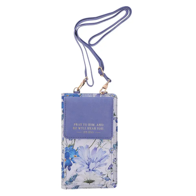 'Pray And He Will Hear' Faux Leather Women'S Wallet 1