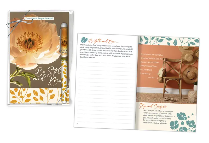 Prayer Journal And Matching Pen Gift Set 1