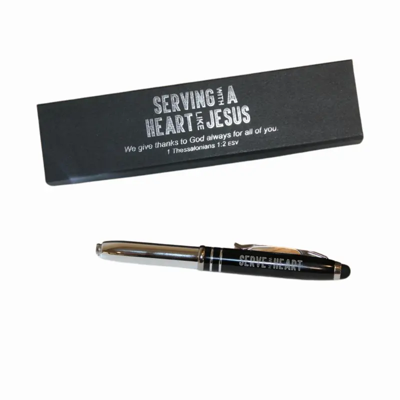 Premium 3-In-1 Pen Gift Set – 'Serving With A Heart Like Jesus' 1