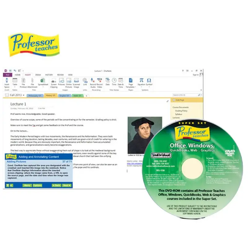 Premium Professor Office Suite Training – Comprehensive Software Learning Set 1