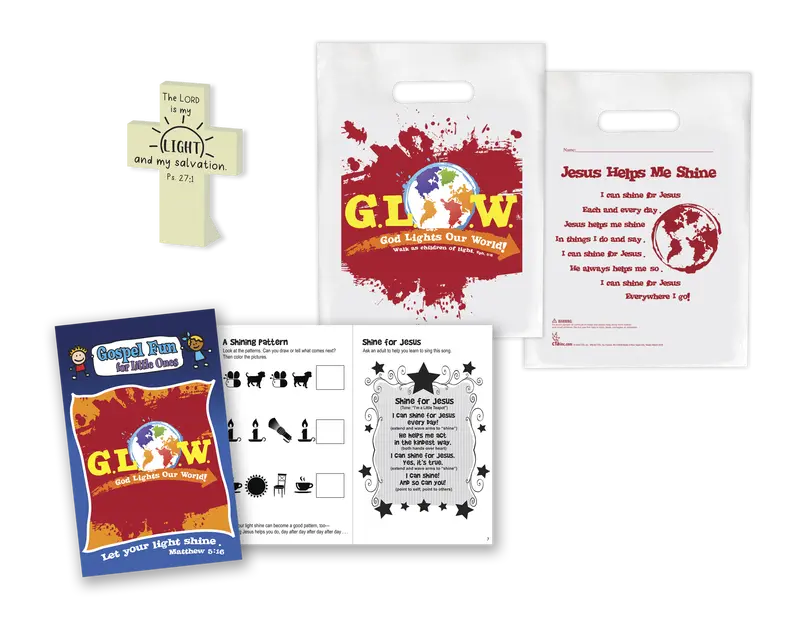 Preschool Curriculum Pack Centered On The G.L.O.W. Faith Formation Theme 1
