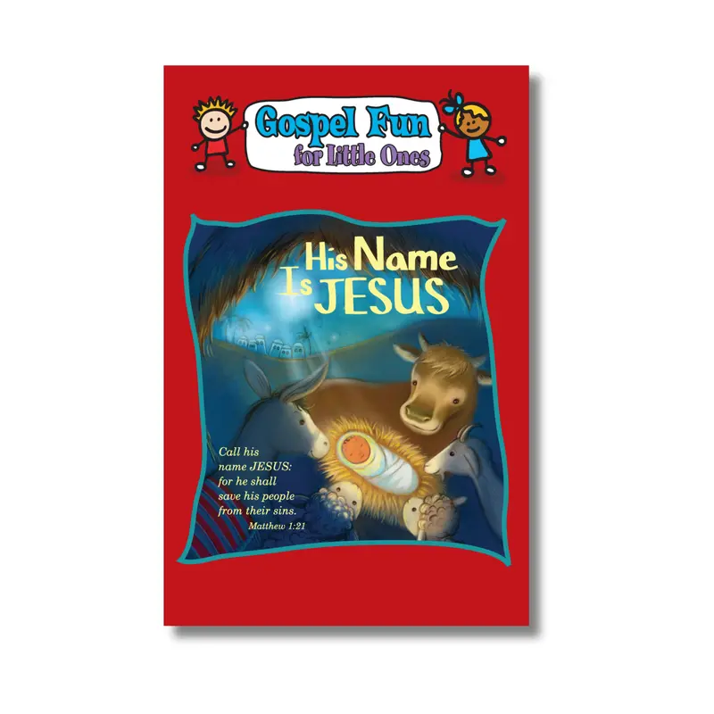 Preschool Gospel Storybook: His Name Is Jesus 1