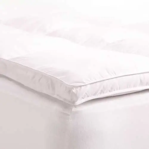 Queen Down Alternative Mattress Topper – Hypoallergenic Cooling Quilted Layer 1