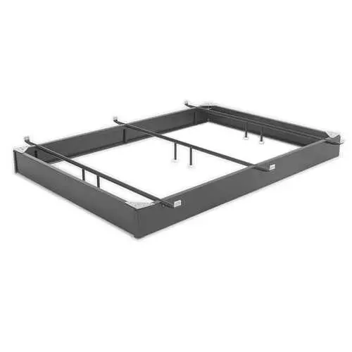 Queen Hotel-Style Metal Bed Base – 7.5-Inch Elevated Steel Platform 1