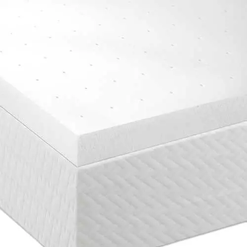 Queen Memory Foam Mattress Topper – 2-Inch Cooling Comfort Layer 1