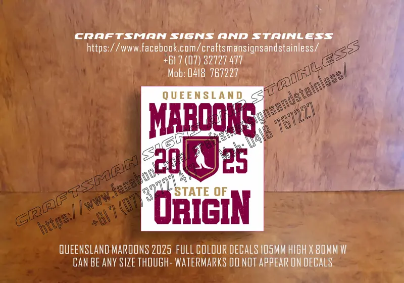 Queensland Maroons 2025 State Of Origin Collection 1