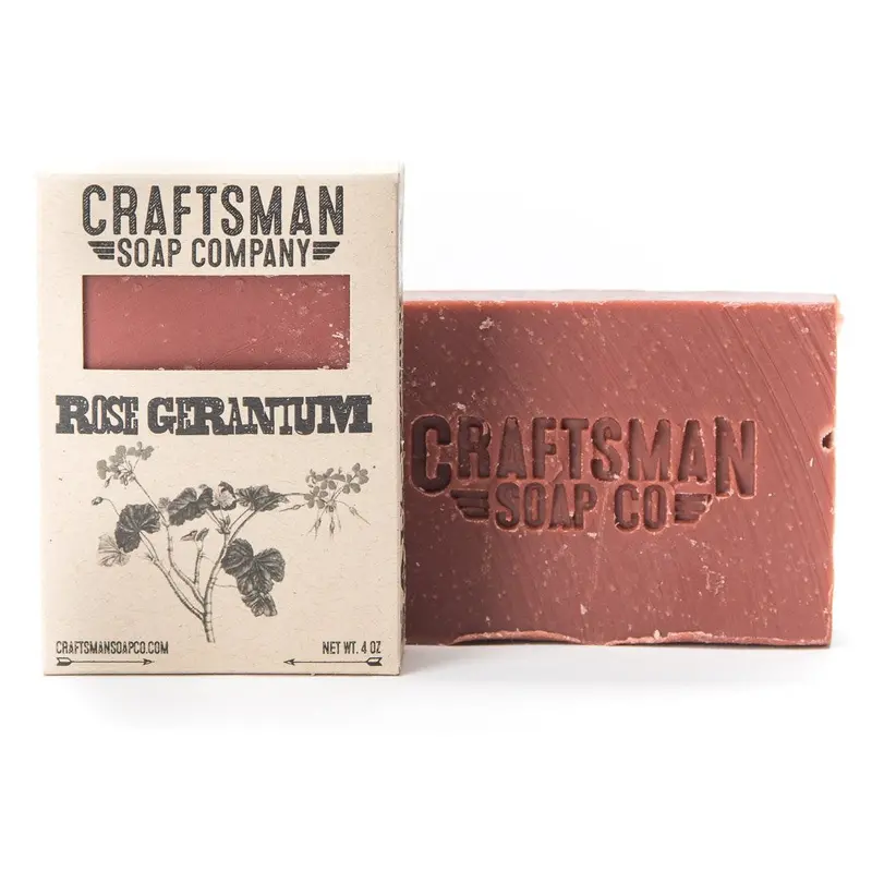 Rose Geranium Bar Soap 1
