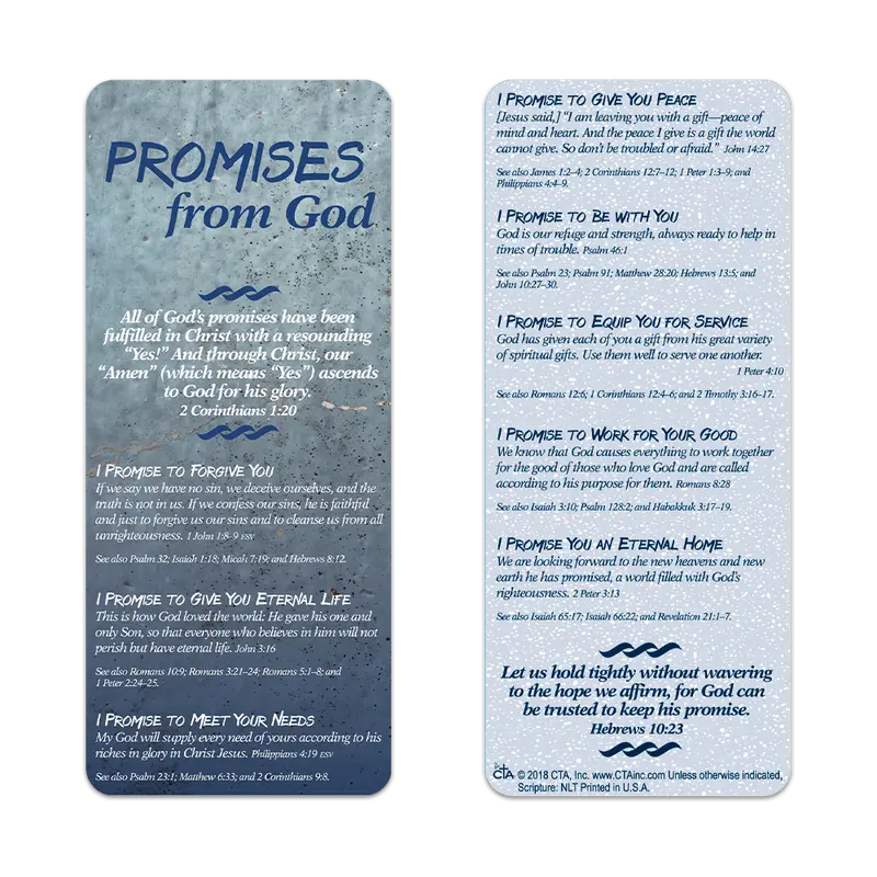 Scripture Promises Reference Card – Encouraging Bible Verses At A Glance 1