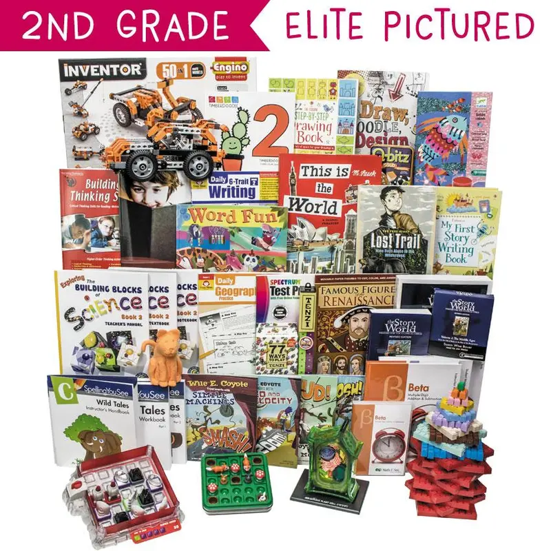 Secular 2Nd Grade Curriculum Kit Builder (Overflow Option) 1