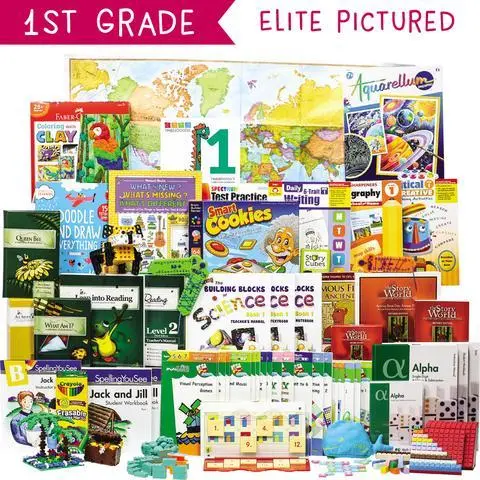Secular First-Grade Curriculum Kit Builder – 2018 (Backup Option) 1