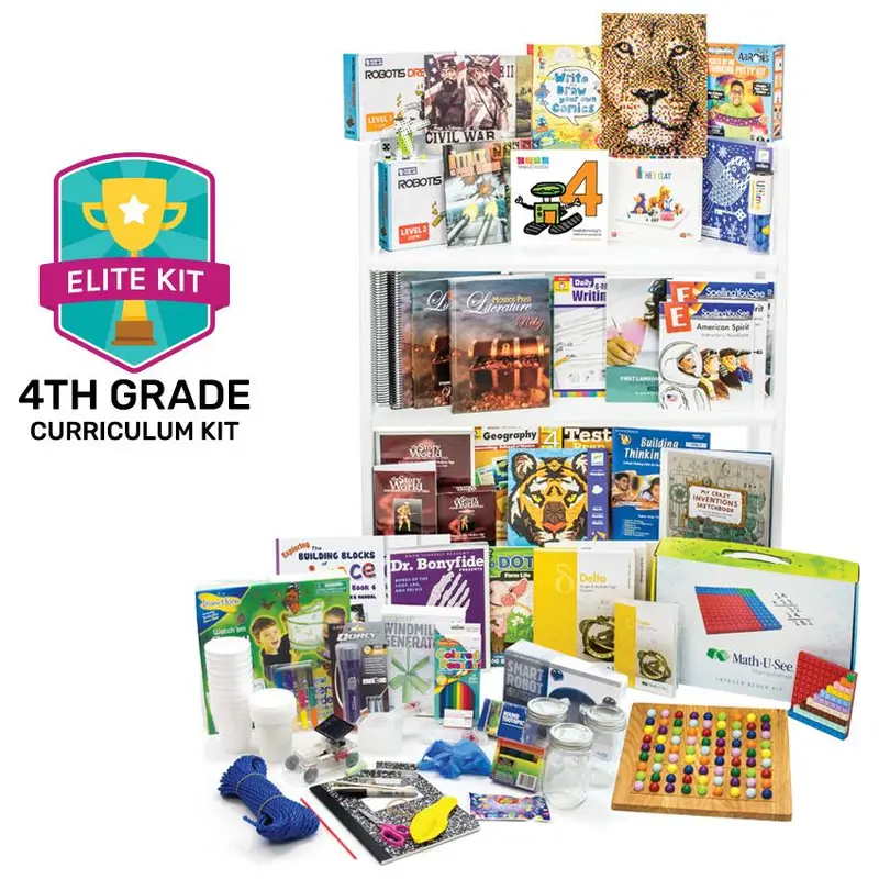 Secular Fourth Grade Curriculum Kit – 2020 Edition 1