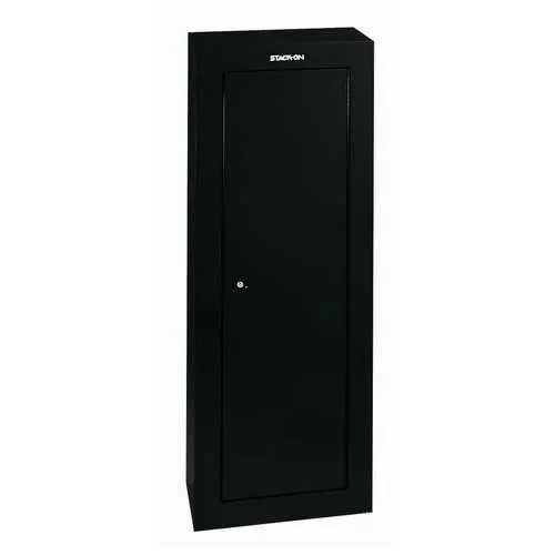 Secure Key-Lock Gun Safe – 8-Gun Capacity With Interior Shelf 1