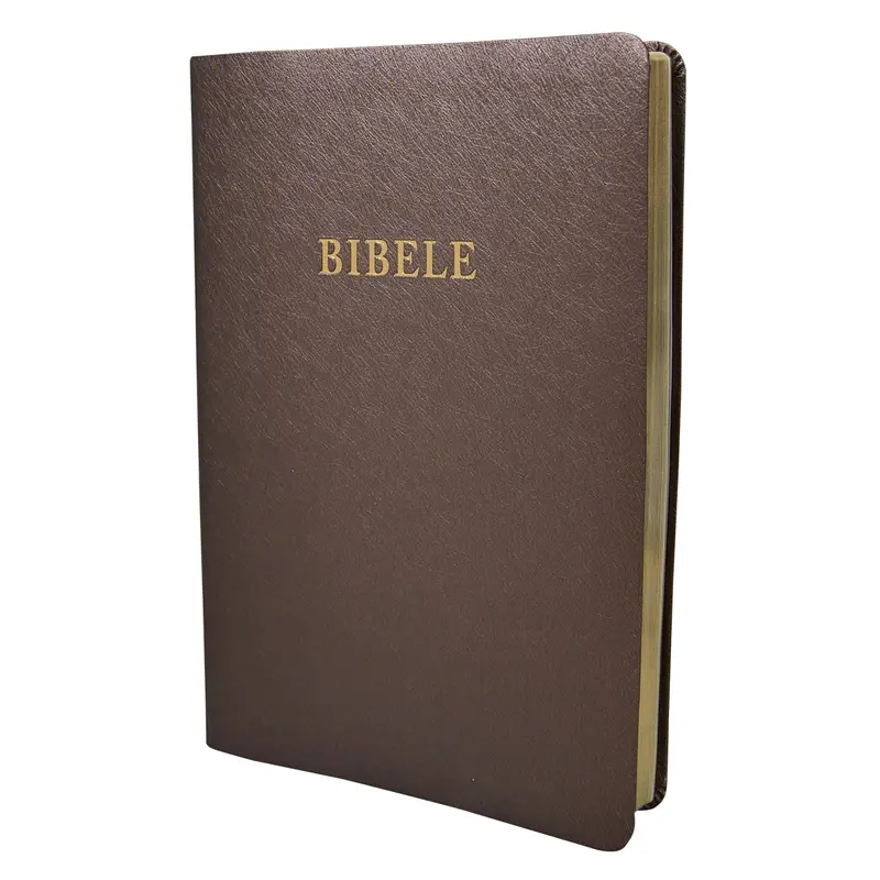 Sesotho Bible (1909 Edition): Brown Vinyl Flexcover Edition 2