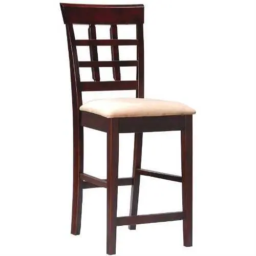 Set Of 2 Counter-Height Bar Stools – Modern Kitchen Dining Chair Pair 1