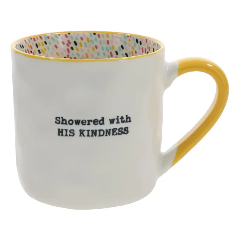 Showered With His Kindness — Ceramic Mug For Daily Inspiration 1