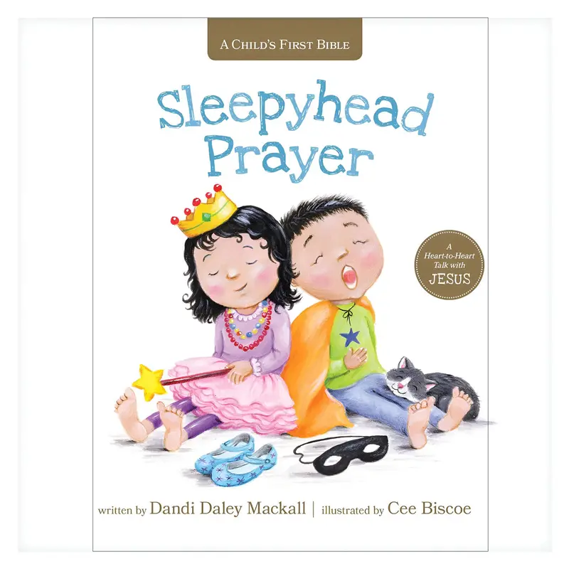 Sleepyhead Prayer: A Gentle, Heart-To-Heart Conversation With Jesus — First Bible For Toddlers (Board Book) 1