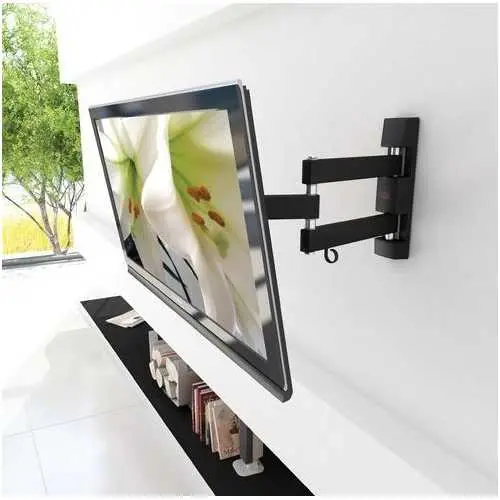 Slim Adjustable Wall-Mount Tv Bracket For Tvs Up To 40 Inches 1