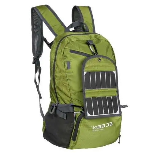 Solar-Powered Backpack Charger – 3.25W Green Energy Device For Phones & Tablets 1