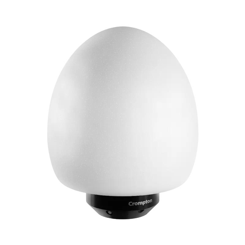 Solarion Eclipse Oval Gate Lamp – Sleek Plastic Oval Design With B22 Fitting 1