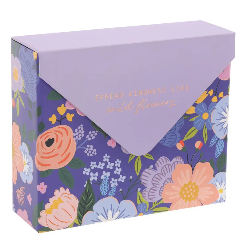 Spread Kindness Like Wildflowers: 12-Card Stationery Set 2