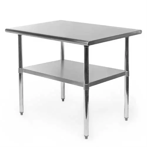 Stainless Steel 2' X 3' Heavy-Duty Kitchen Prep Table 1